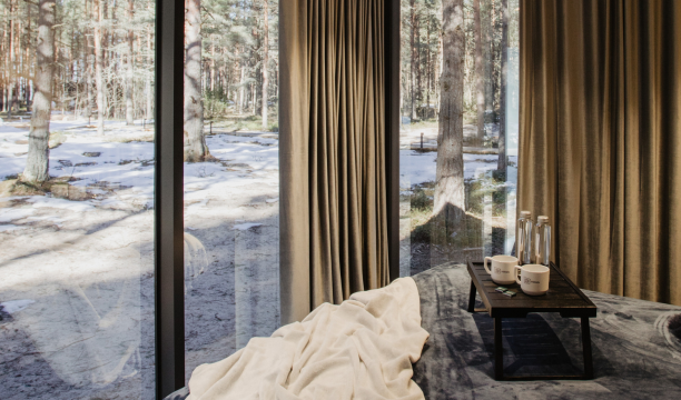 Säde - Laheranna Interiors view from bed