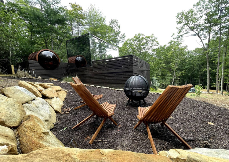 オールドマウンテン　ミヤビリッチ５本　wantkey HAUS5 セット Luxury Mirror House Retreat | Sauna, Hot Tub & Forest Views