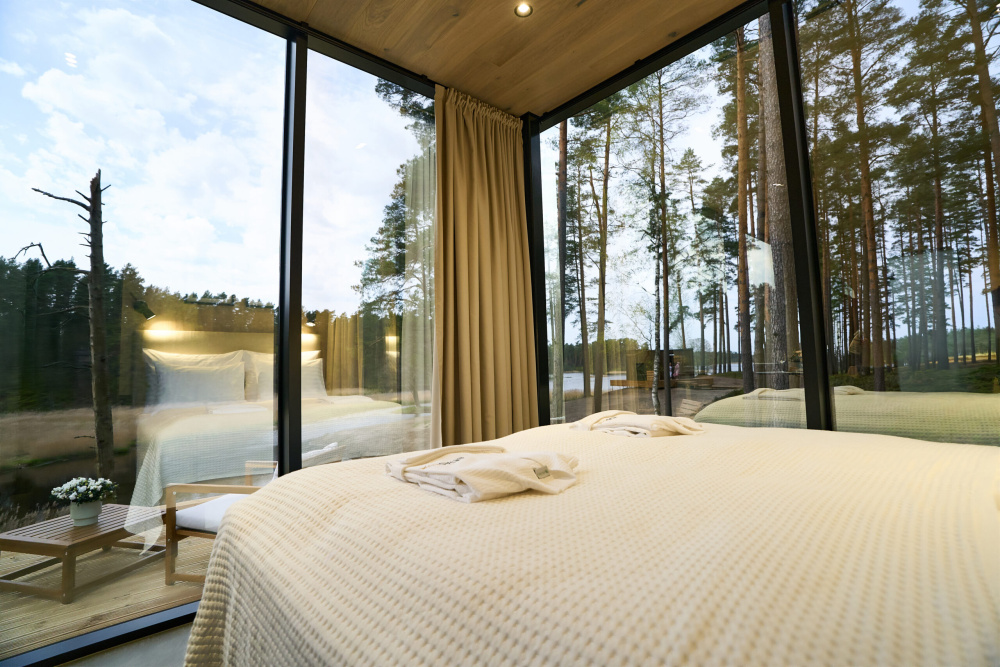 Vip Sauna Riga Luxury glamping Latvia | Sauna & hot tub cabins near Riga | Bejas Lux ...